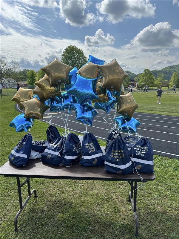 Track celebration