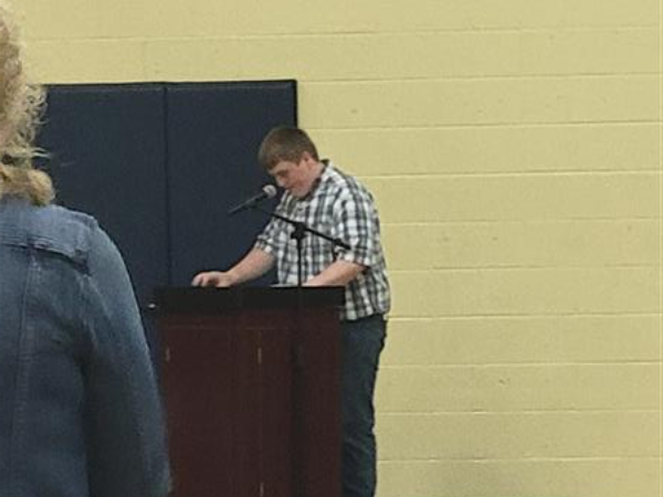 Gavin Wade Student Council President