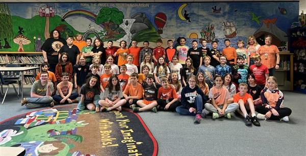 Orange was the color of choice for students observing Limb Difference Day. 🧡